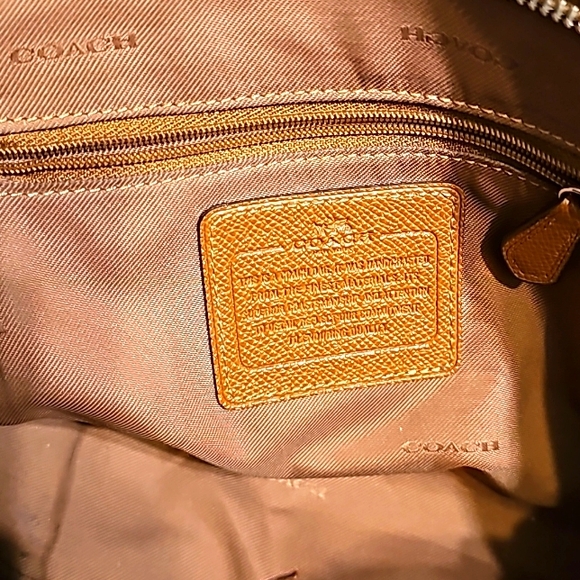 Coach Tan Nolita Satchel, Detachable & Adjustable Strap - Picture 10 of 11